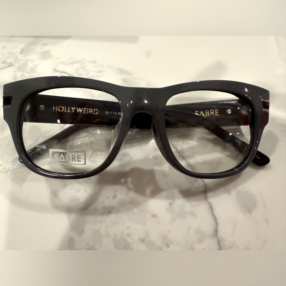 Sabre grey glasses frame  NIB